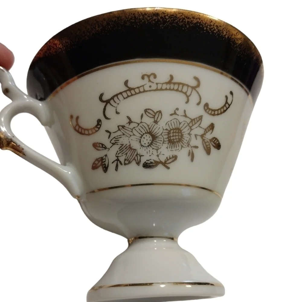 VINTAGE Porcelain Tea Cup & Saucer Made In Japan